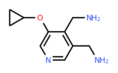 CAS 1243324-57-3 | (5-Cyclopropoxypyridine-3,4-diyl)dimethanamine
