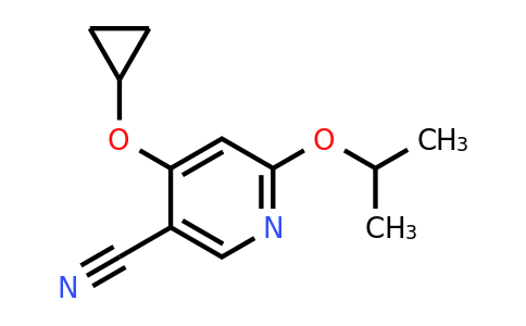 CAS 1243324-95-9 | 4-Cyclopropoxy-6-isopropoxynicotinonitrile
