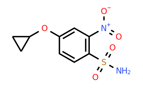 CAS 1243324-97-1 | 4-Cyclopropoxy-2-nitrobenzenesulfonamide