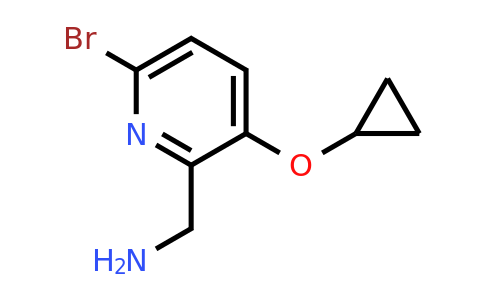 CAS 1243324-99-3 | (6-Bromo-3-cyclopropoxypyridin-2-YL)methanamine