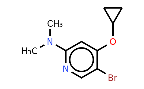 CAS 1243325-37-2 | 5-Bromo-4-cyclopropoxy-N,n-dimethylpyridin-2-amine