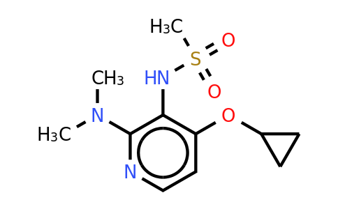 CAS 1243325-51-0 | N-(4-cyclopropoxy-2-(dimethylamino)pyridin-3-YL)methanesulfonamide