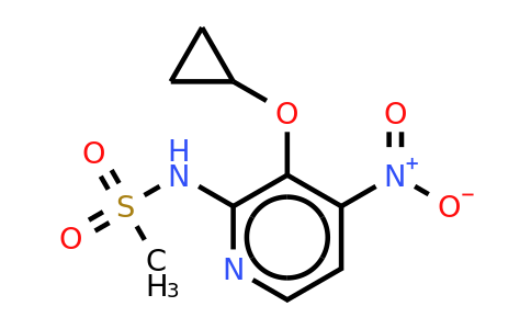 CAS 1243325-64-5 | N-(3-cyclopropoxy-4-nitropyridin-2-YL)methanesulfonamide