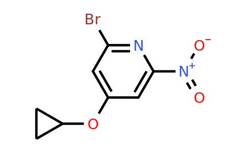 CAS 1243325-79-2 | 2-Bromo-4-cyclopropoxy-6-nitropyridine