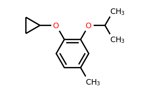 CAS 1243326-05-7 | 1-Cyclopropoxy-2-isopropoxy-4-methylbenzene