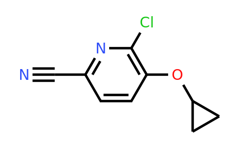 CAS 1243326-16-0 | 6-Chloro-5-cyclopropoxypicolinonitrile