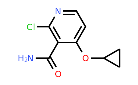 CAS 1243326-37-5 | 2-Chloro-4-cyclopropoxynicotinamide