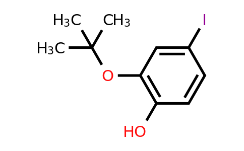 CAS 1243326-70-6 | 2-(Tert-butoxy)-4-iodophenol