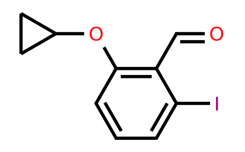CAS 1243326-80-8 | 2-Cyclopropoxy-6-iodobenzaldehyde