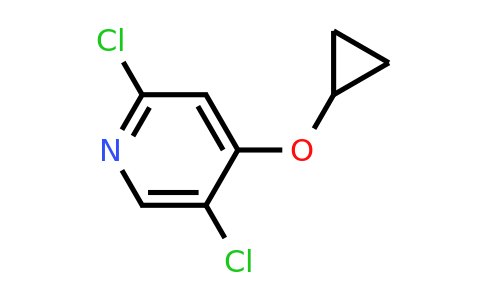 CAS 1243326-81-9 | 2,5-Dichloro-4-cyclopropoxypyridine