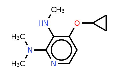 CAS 1243326-82-0 | 4-Cyclopropoxy-N2,N2,N3-trimethylpyridine-2,3-diamine