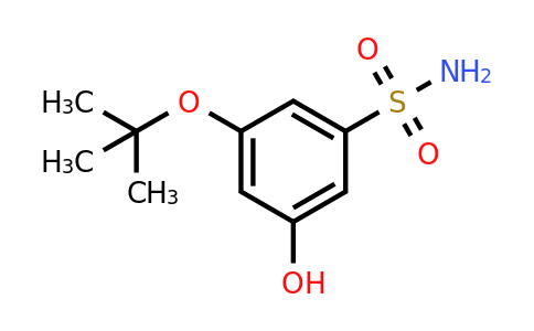 CAS 1243326-85-3 | 3-Tert-butoxy-5-hydroxybenzenesulfonamide