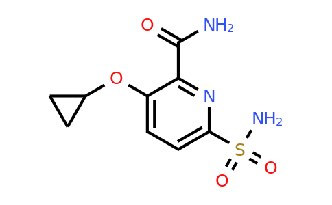 CAS 1243326-87-5 | 3-Cyclopropoxy-6-sulfamoylpicolinamide