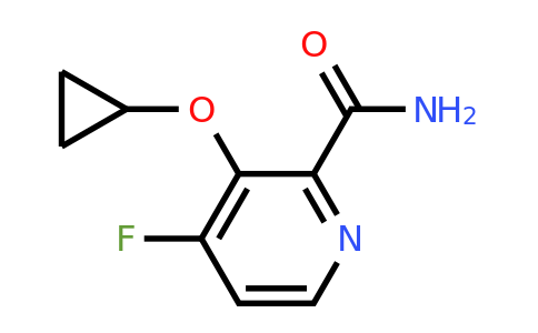CAS 1243326-98-8 | 3-Cyclopropoxy-4-fluoropicolinamide
