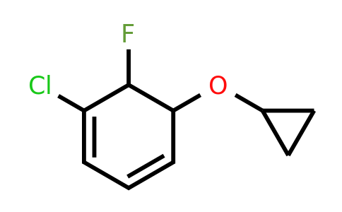 CAS 1243327-10-7 | 1-Chloro-5-cyclopropoxy-6-fluorocyclohexa-1,3-diene