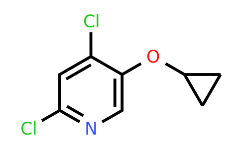 CAS 1243327-13-0 | 2,4-Dichloro-5-cyclopropoxypyridine