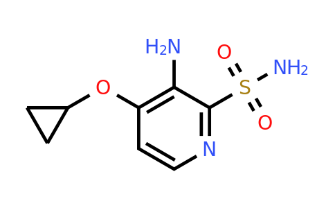 CAS 1243327-14-1 | 3-Amino-4-cyclopropoxypyridine-2-sulfonamide