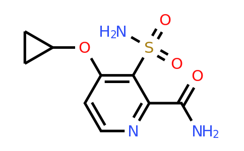 CAS 1243327-25-4 | 4-Cyclopropoxy-3-sulfamoylpicolinamide