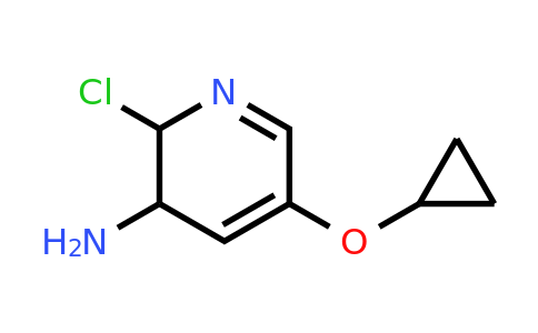 CAS 1243327-28-7 | 2-Chloro-5-cyclopropoxy-2,3-dihydropyridin-3-amine