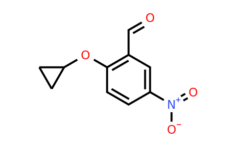 CAS 1243327-36-7 | 2-Cyclopropoxy-5-nitrobenzaldehyde