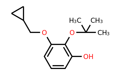 CAS 1243327-50-5 | 2-Tert-butoxy-3-(cyclopropylmethoxy)phenol