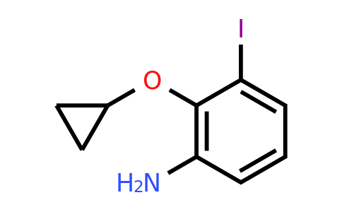 CAS 1243327-67-4 | 2-Cyclopropoxy-3-iodoaniline