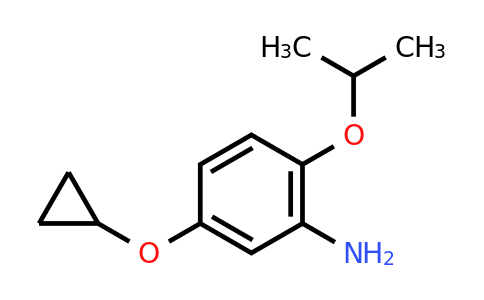CAS 1243327-89-0 | 5-Cyclopropoxy-2-isopropoxyaniline