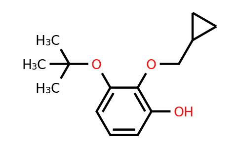 CAS 1243328-07-5 | 3-Tert-butoxy-2-(cyclopropylmethoxy)phenol