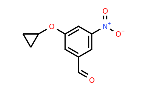 CAS 1243328-30-4 | 3-Cyclopropoxy-5-nitrobenzaldehyde