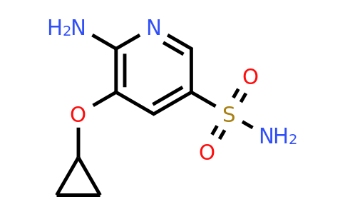 CAS 1243328-39-3 | 6-Amino-5-cyclopropoxypyridine-3-sulfonamide