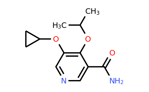 CAS 1243328-45-1 | 5-Cyclopropoxy-4-isopropoxynicotinamide