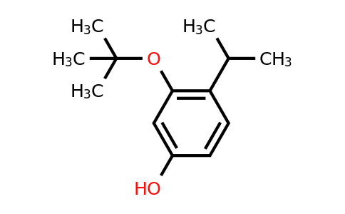 CAS 1243328-50-8 | 3-Tert-butoxy-4-isopropylphenol