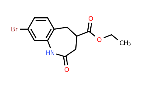 CAS 1243328-53-1 | Ethyl 8-bromo-2-oxo-2,3,4,5-tetrahydro-1H-benzo[B]azepine-4-carboxylate
