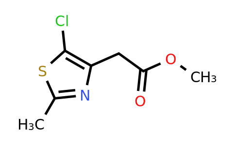 CAS 1243328-60-0 | Methyl 2-(5-chloro-2-methylthiazol-4-YL)acetate