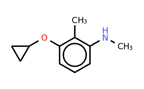 CAS 1243328-61-1 | 3-Cyclopropoxy-N,2-dimethylaniline
