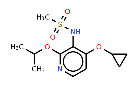 CAS 1243328-95-1 | N-(4-cyclopropoxy-2-isopropoxypyridin-3-YL)methanesulfonamide