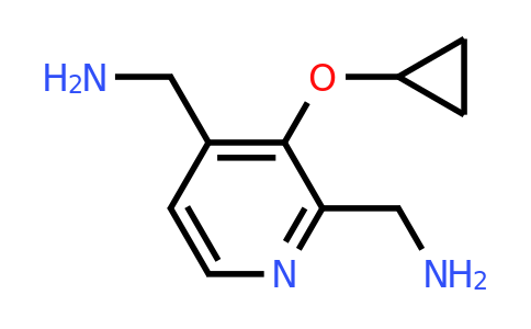 CAS 1243328-99-5 | (3-Cyclopropoxypyridine-2,4-diyl)dimethanamine