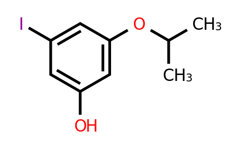 CAS 1243329-00-1 | 3-Iodo-5-(propan-2-yloxy)phenol