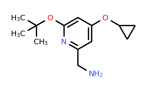 CAS 1243329-01-2 | (6-Tert-butoxy-4-cyclopropoxypyridin-2-YL)methanamine
