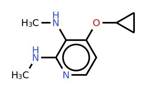 CAS 1243329-18-1 | 4-Cyclopropoxy-2-N,3-N-dimethylpyridine-2,3-diamine