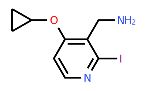 CAS 1243329-25-0 | (4-Cyclopropoxy-2-iodopyridin-3-YL)methanamine