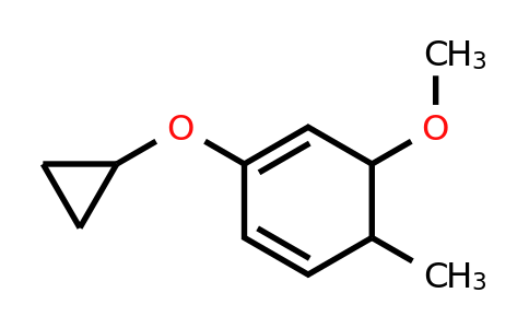 CAS 1243329-26-1 | 2-Cyclopropoxy-6-methoxy-5-methylcyclohexa-1,3-diene