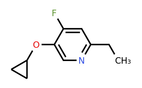 CAS 1243329-29-4 | 5-Cyclopropoxy-2-ethyl-4-fluoropyridine