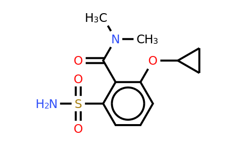 CAS 1243329-39-6 | 2-Cyclopropoxy-N,n-dimethyl-6-sulfamoylbenzamide