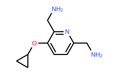 CAS 1243329-43-2 | (3-Cyclopropoxypyridine-2,6-diyl)dimethanamine