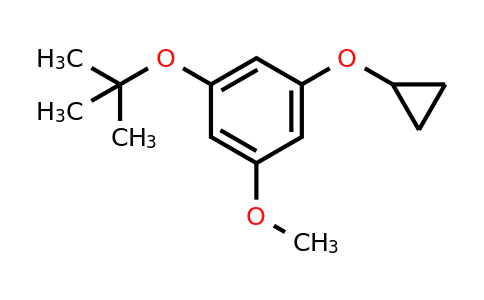 CAS 1243329-63-6 | 1-Tert-butoxy-3-cyclopropoxy-5-methoxybenzene