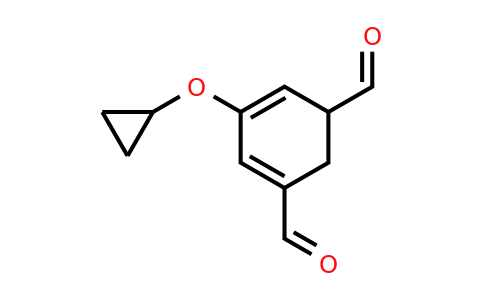 CAS 1243329-78-3 | 5-Cyclopropoxycyclohexa-3,5-diene-1,3-dicarbaldehyde