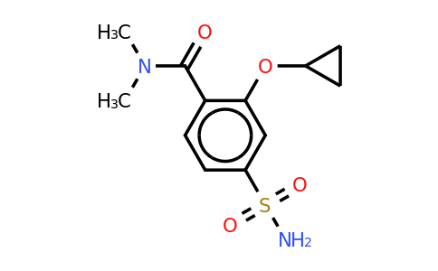 CAS 1243329-80-7 | 2-Cyclopropoxy-N,n-dimethyl-4-sulfamoylbenzamide