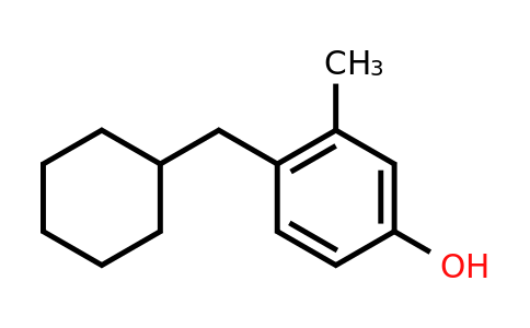 CAS 1243329-81-8 | 4-(Cyclohexylmethyl)-3-methylphenol