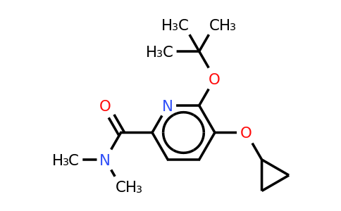 CAS 1243329-86-3 | 6-Tert-butoxy-5-cyclopropoxy-N,n-dimethylpicolinamide